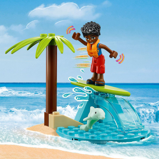 Vytvořte si svoji vlastní pláž se stavebnicí LEGO Friends.